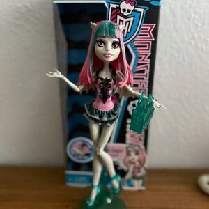 Monster High Doll with Pink and Green Accents